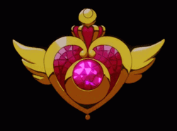 Sailor Moon Transformation Eternal Pink Crystal GIF