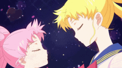 Sailor Moon Transformation Moon Prism Power GIF