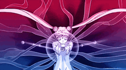Sailor Moon Transformation Queen Serenity GIF