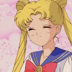 Sailor Moon Transformation Usagi Peace Out GIF