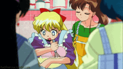 Sailor Moon Trying To Cook GIF