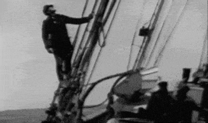 Sailor Sailing Ship GIF