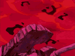 Sailor Saturn Hotaru Tomoe Floating Landing GIF
