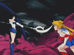 Sailor Saturn Hotaru Tomoe Sailor Moon Pharaoh 90 GIF | GIFDB.com