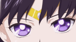 Sailor Saturn Hotaru Tomoe Silence Glaive Petals  GIF