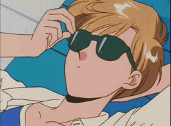 Sailor Uranus Anime Looking GIF
