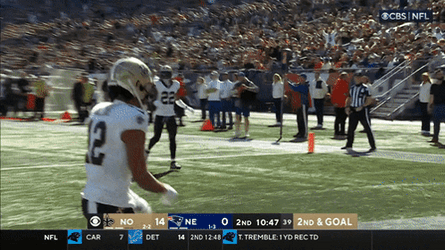 Saints Dancing On Game GIF