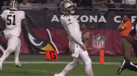 Saints Jake Haener Just Being Casual GIF