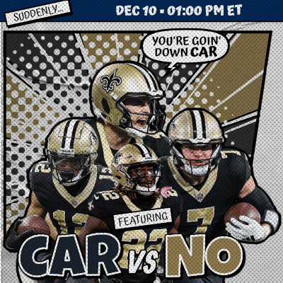 Saints Vs Panthers Football Game GIF