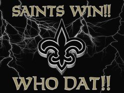 Saints Win Who Dat GIF