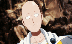 Saitama Fast Dodge & Bend GIF