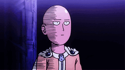 Saitama Okay No Reaction GIF