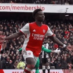 Saka And Emile Smith Rowe GIF