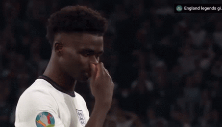 Saka Chance To Kick Football GIF