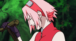 Sakura Haruno Annoyed Face GIF