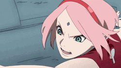 Sakura Haruno Lifting GIF