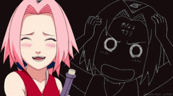 Sakura Haruno Panic Conscience GIF