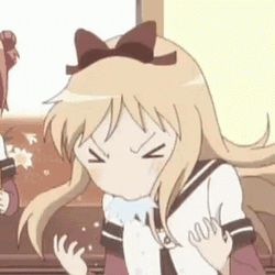 Sakurako Ômuro Sneezing GIF