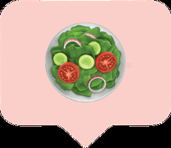 Salad Love Food Art
