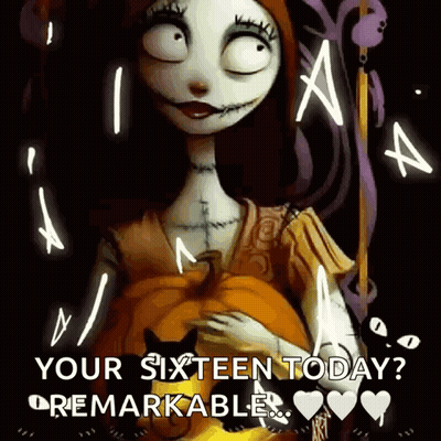 Sally From The Nightmare Before Christmas GIF