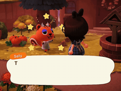 Sally Talking To Another Character In Video Game GIF