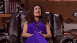 Salma Hayek Cheering Out GIF