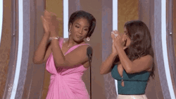  Salma Hayek Clapping Hands  GIF