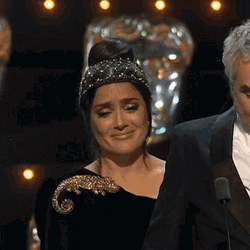 Salma Hayek Emotional Crying GIF