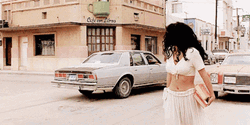 Salma Hayek Looking Away GIF
