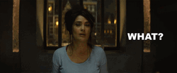 Salma Hayek Shouting What GIF
