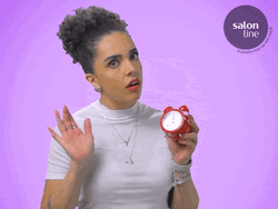 Salon Line Clock Late GIF