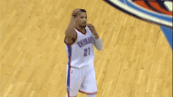 Salt Bae OKC Basketball GIF
