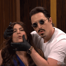 Salt Bae SNL Wiping Lips GIF
