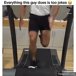 Salt Bae Treadmill Funny GIF