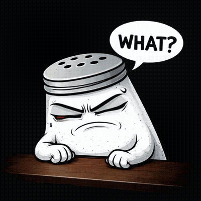 Salt Shaker Saying What GIF
