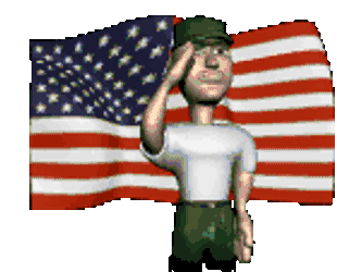 Salute America Sticker GIF
