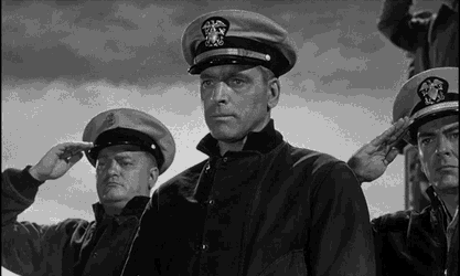 Salute Burt Lancaster GIF