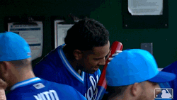 Salvy Kisses The Bat GIF
