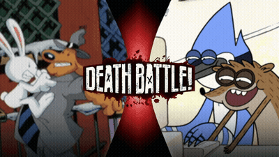 Sam And Max Vs Mordecai And Rigby GIF