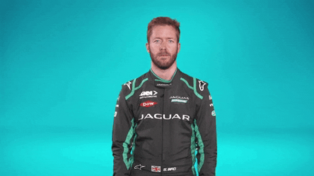 Sam Bird Jaguar Team GIF