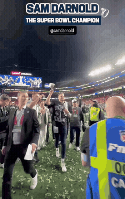 Sam Darnold Super Bowl Champion GIF