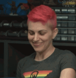 Sam De Leve Demure Giggle GIF
