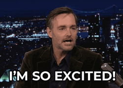 Sam Rockwell I'm So Excited GIF