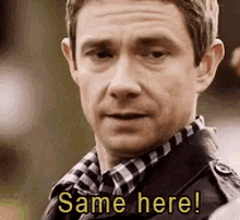 Same Here Martin Freeman Deep Breath GIF