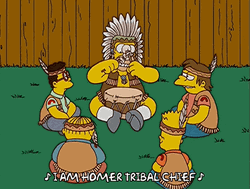 Samson I Am Home Tribal Chief GIF