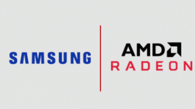 Samsung And AMD Radeon Logo GIF