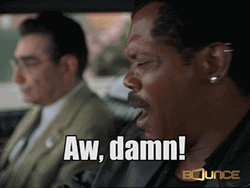 Samuel Jackson Disgusted On Stinky Eugene Levy  GIF