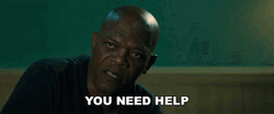 Samuel Jackson You Need Help GIF
