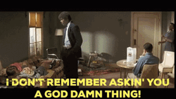 Samuel L Jackson A God Damn Thing GIF