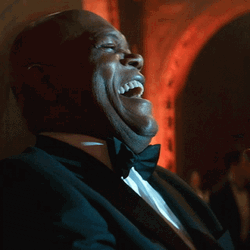 Samuel L Jackson Laughing Out Loud GIF